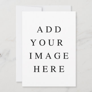 Invitation 5 x 7 en impression personnalisée