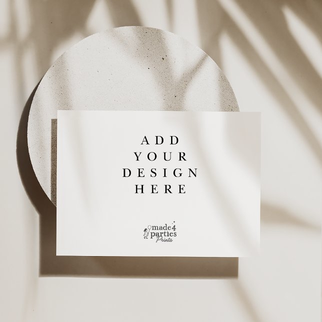 Invitation 5x7" Horizontal Landscape Cards (Créateur téléchargé)