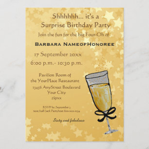 Invitation 60 et soixantième célébration fabuleuse