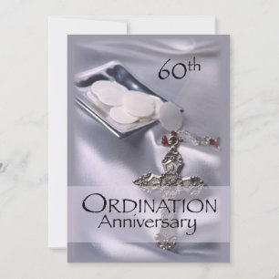 Invitation 60e anniversaire de l'ordination Porte 
