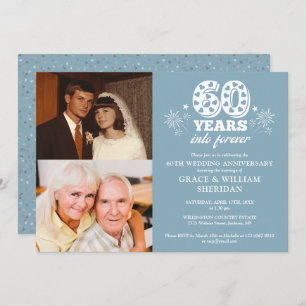 Invitation 60e anniversaire du Mariage - Forever 60e photo