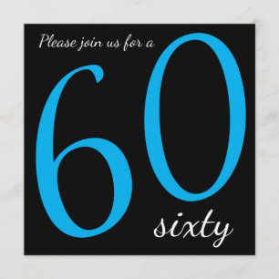 Invitation 60e anniversaire  Texte DO-IT-YOURSELF