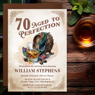 Invitation 70 ans, un scotch vieilli à la perfection pour une