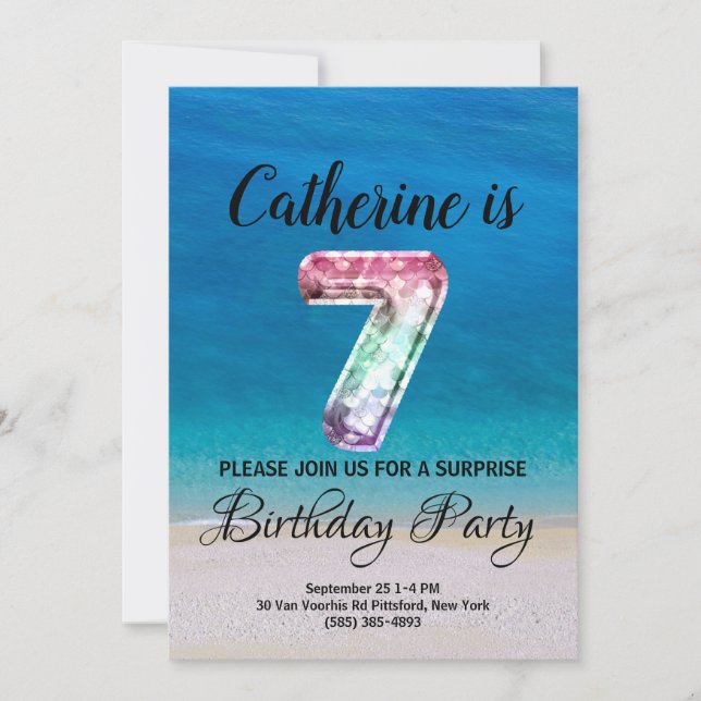 Invitation 7e anniversaire (Devant)