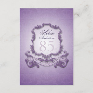 Invitation 85e anniversaire Célébration Vintage de cadre Invi
