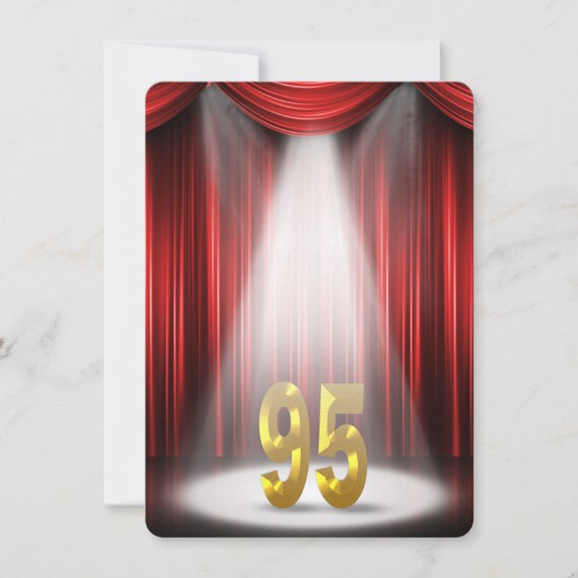Invitation 95e fête d'anniversaire (Devant)