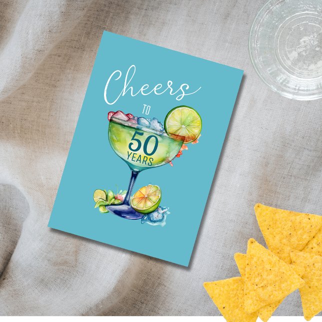 Invitation À 50 ans, anniversaire de référence  (Créateur téléchargé)