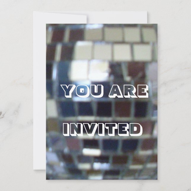 Invitation à bille discographique (Devant)