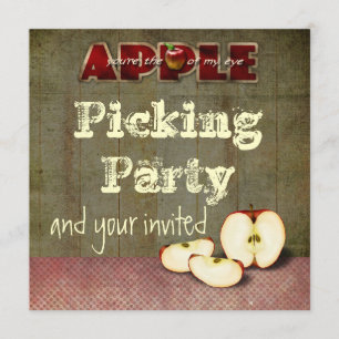 invitation à cueillir des pommes