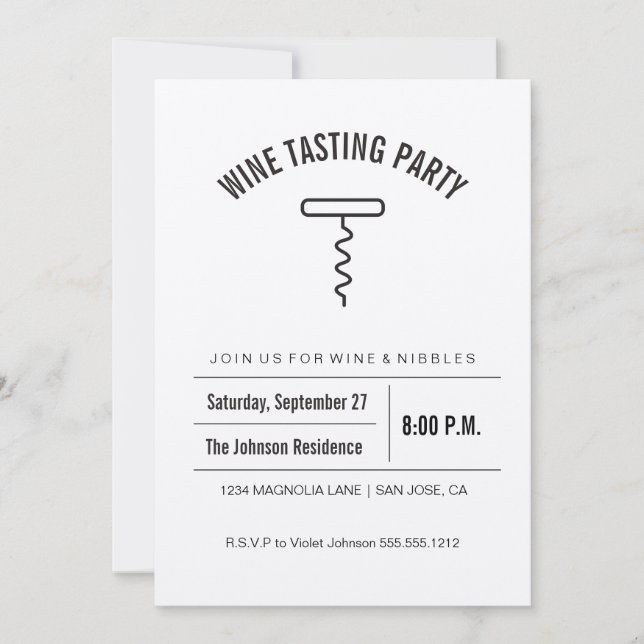 Invitation à déguster des vins de la collection Kr (Devant)