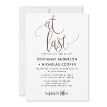 À Dernier Black Rose Gold Script Typographie Maria