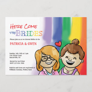 Invitation à deux joyeuses gales lesbiennes