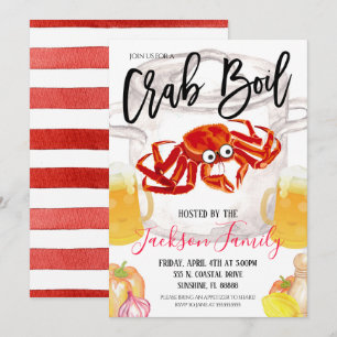 Invitation à faire bouillir le crabe