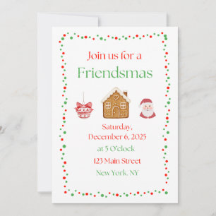 Invitation à Friendsmas