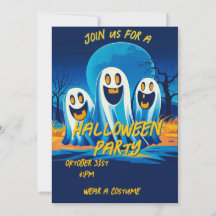 Invitation à Halloween