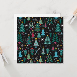 Invitation à imprimer dans l'arbre de Noël personn