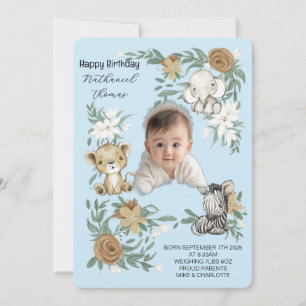 Invitation à l’anniversaire de notre petit soleil