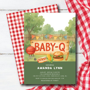 Invitation à la Baby Shower de Bébé Q