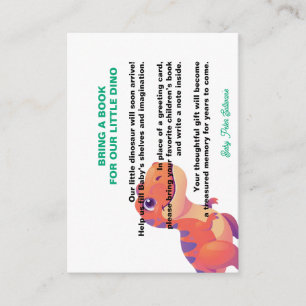Invitation à la Baby Shower de Dinosaure Mignon