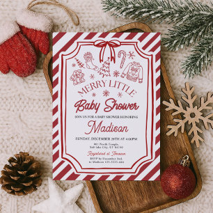 Invitation à la baby shower pour un petit joyeux b