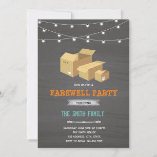 Invitation à la boîte d'expédition