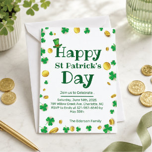 Invitation à la célébration de la Saint-Patrick