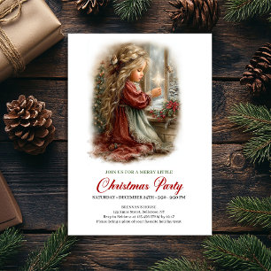 Invitation à la célébration d'hiver Scène de vacan