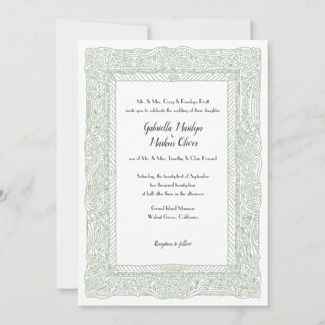 Invitation à la célébration du chef-d'oeuvre (Devant)