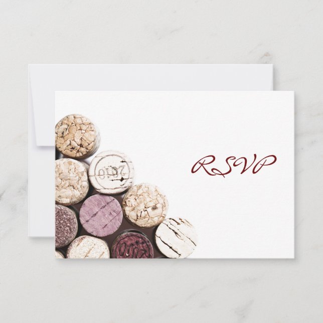 Invitation à la célébration d'un dîner au vin (Devant)