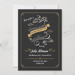 Invitation à la cérémonie de remise des diplômes