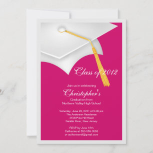 Invitation à la cérémonie de remise des diplômes d