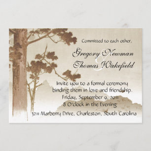 Invitation à la cérémonie d'engagement