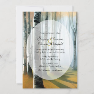 Invitation à la cérémonie d'engagement de la forêt