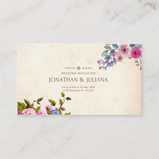 Invitation à la cotation (Devant)