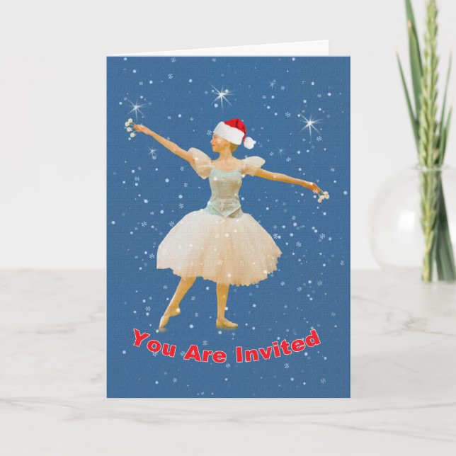 Invitation à la danse de Noël Considérant (Devant)