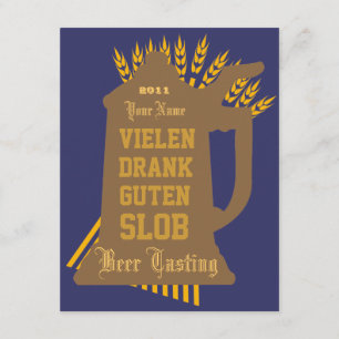 Invitation à la dégustation de bière