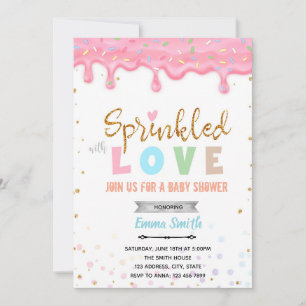 Invitation à la douche d'amour