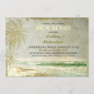 invitation à la douche nuptiale