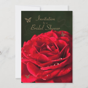 Invitation à la douche nuptiale