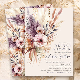 Invitation à la douche nuptiale Blossom Bliss