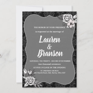 Invitation à la douche nuptiale d'Halloween