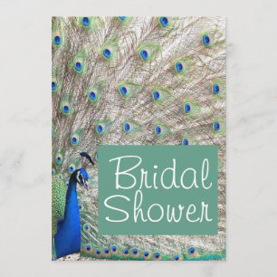 Invitation à la douche nuptiale d'oiseaux de Peaco