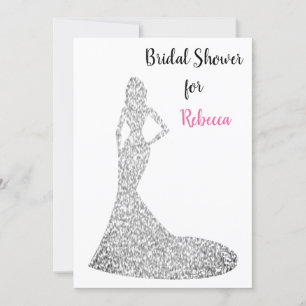 Invitation à la douche nuptiale - Étincelle et écl