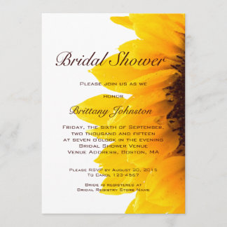 Invitation à la douche nuptiale moderne du tournes
