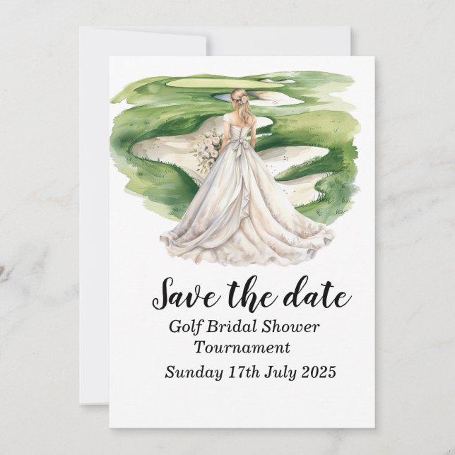 Invitation À La Douche Nuptiale Sur Le Thème Du Go (Devant)