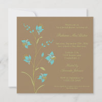 Invitation à la douche nuptiale Vintage Lily