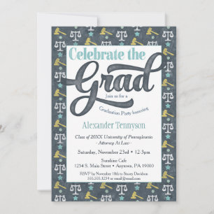 Invitation à la Faculté de droit Gray Aqua