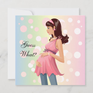 Invitation à la Faire-part de grossesse