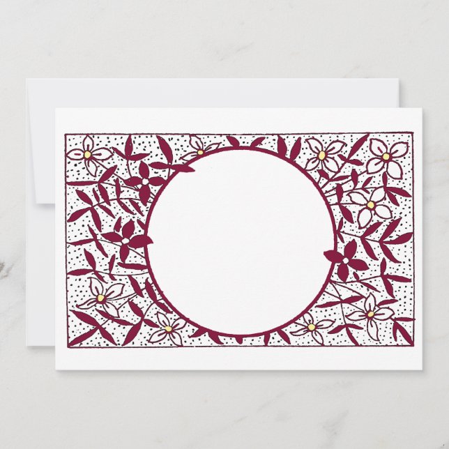 Invitation à la fête (Devant)