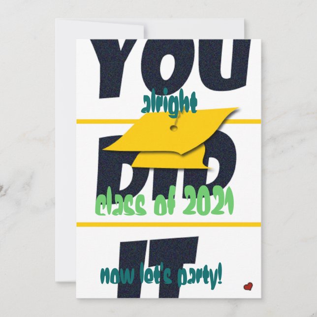 Invitation à la fête (Devant)